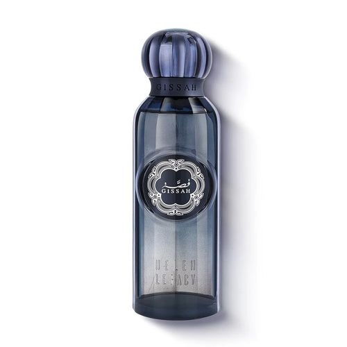 Gissah Helen Legacy 200ml perfume bottle with 'Gissah' branding on a white background