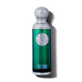 Gissah Siena Valley 200ml green perfume bottle with silver cap on a white background